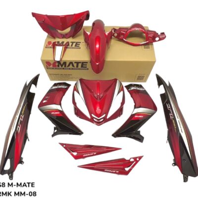 LC135 V1 1S8 (M-MATE) COVER SET ( STICKER TAMPAL) NO TANAM