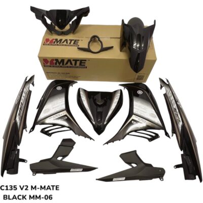 LC135 V2 (M-MATE) COVER SET ( STICKER TAMPAL) NO TANAM