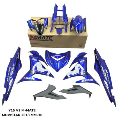 Y15ZR (V2) (M-MATE) COVER SET ( STICKER TAMPAL) NO TANAM