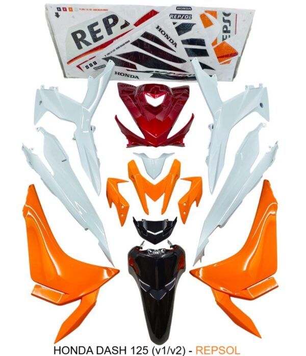 DASH 125 F.I ( V1/V2) COVER SET (M-SEKI) LOCAL