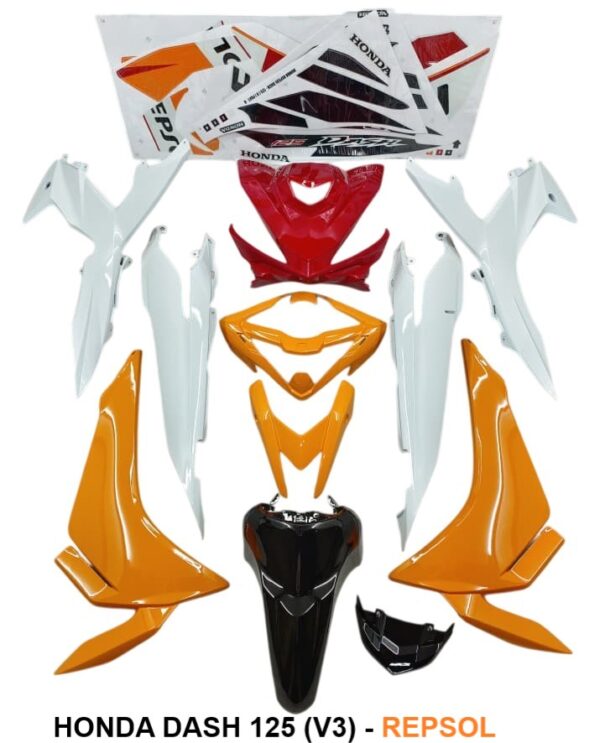 DASH 125 F.I ( V3) COVER SET (M-SEKI) LOCAL
