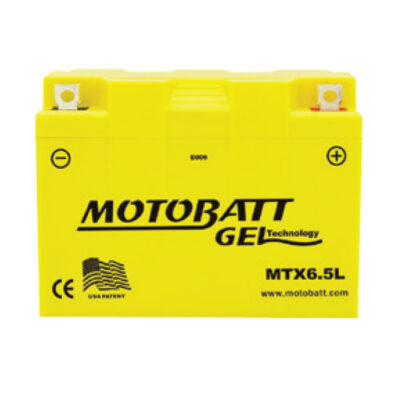MTX6.5L/YB6.5L MOTOBATT BATTERY GEL