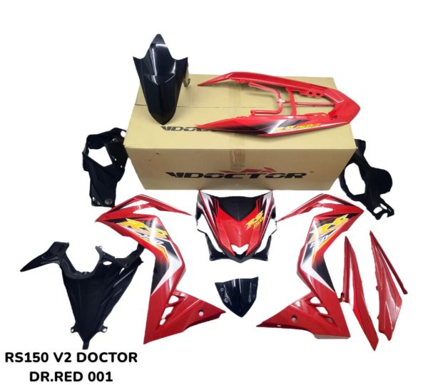 RS150 (V2) (DOCTOR) COVER SET ( TANAM STICKER)