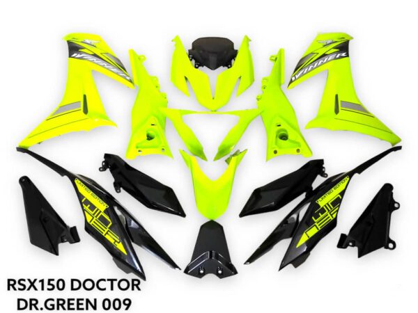 RSX150 (DOCTOR) COVER SET ( TANAM STICKER)