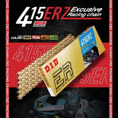 DID 415ERZ 132L EXCUSIVE RACING CHAIN 100%ORIGINAL MADE IN JAPAN
