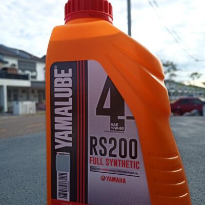 YAMALUBE RS200 4T SAE 10W-50 FULLY SYNTHETIC ENGINE OIL 1 LITRE (90793-AH420)
